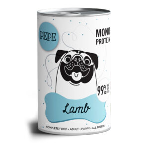 Karma Mokra dla Psa Pepe Monoproteinowa Jagnięcina 400g