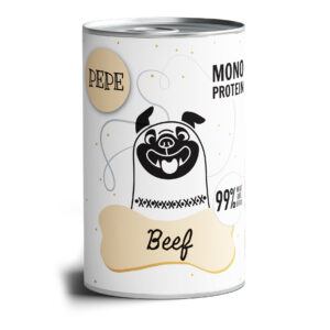 Karma Mokra dla Psa Pepe Monoproteinowa Wołowina 400g