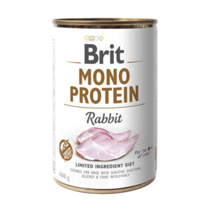 Karma Mokra dla Psa Brit Care Monoproteinowa Królik 400g