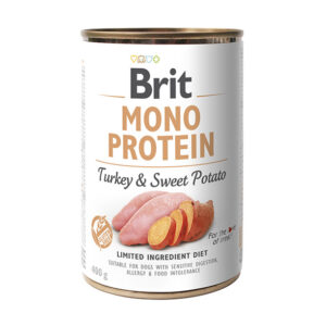 Karma Mokra dla Psa Brit Care Monoproteinowa Indyk i Słodkie Ziemniaki 400g