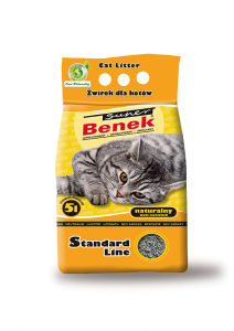 Żwirek dla Kota Super Benek Standard Bentonitowy Naturalny