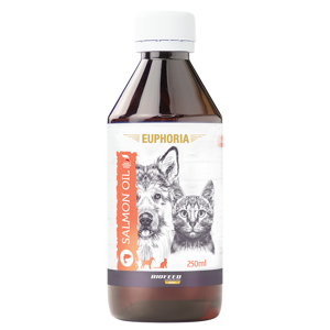 Olej z Łososia dla Psa i Kota Biofeed Euphoria Salmon Oil 250 ml
