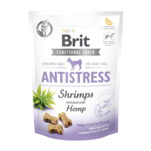 Przysmak dla Psa Brit Care Funcional Snack Antistress Kontrola Stresu Krewetki 150g