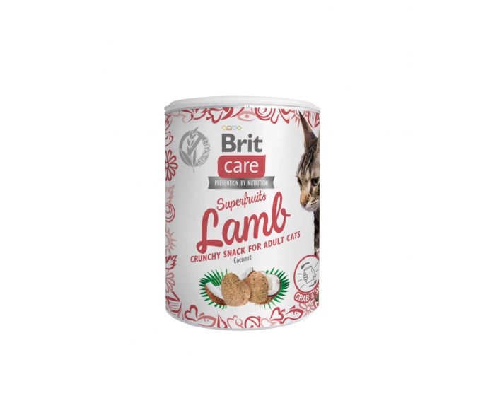 Przysmak dla Kota Brit Care Superfruits Jagnięcina 100g