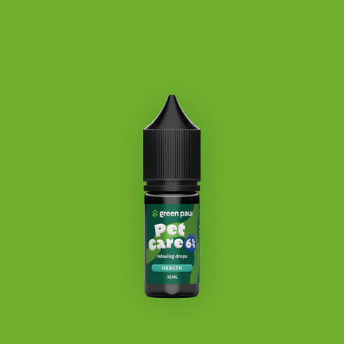 Krople na Wyciszenie dla Zwierząt z CBD Green Paw 6% 10ml