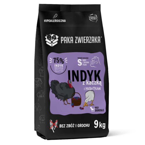 Karma Sucha dla Małego Psa Seventh Heaven Indyk i Kaczka MINI 9 kg