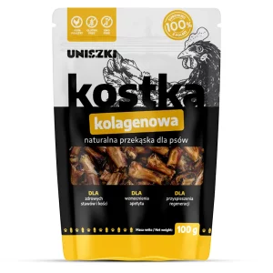 Przysmak dla Psa Kostka Kolagenowa Uniszki 100g