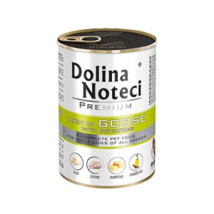Karma mokra dla psa Dolina Noteci Premium Bogata w Gęś