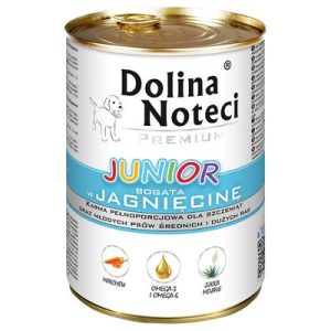 Karma mokra dla szczeniaka Dolina Noteci jagnięcina 400g