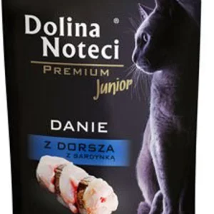 Karma makra dla kocięcia Dolina Noteci danie z dorsza 85g