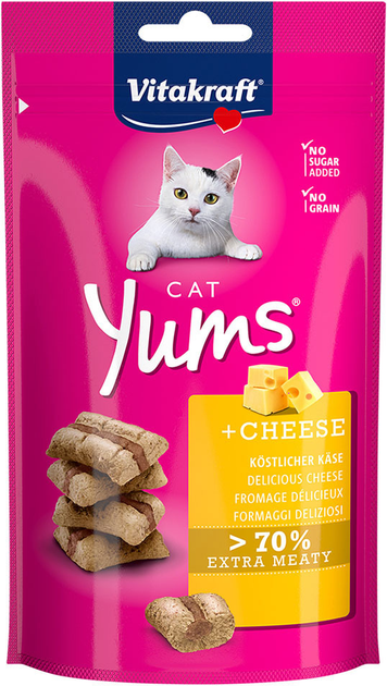 Przysmak dla kota Vitakraft Cat Yums ser 40g