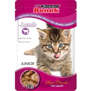 Karma mokra dla kociąt Super Benek 100g Jagnięcina