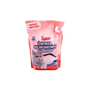 Żwirek dla kota Chico silikonowy kwiatowy 7,6l