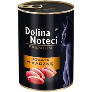Karma dla kota Dolina Noteci bogata w kaczkę 400g