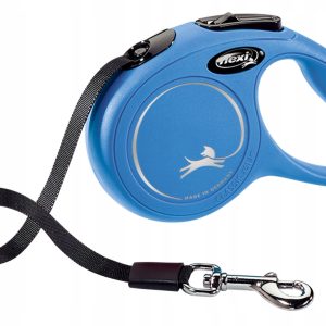 Smycz dla psa Flexi New Classic Taśma 3m XS niebieska