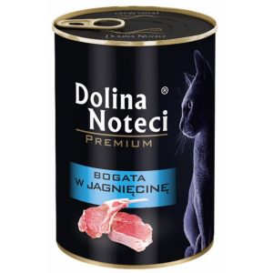 Karma mokra dla kota Dolina Noteci bogata w jagnięcinę 400g