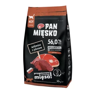 Karma sucha dla kota Pan Mięsko wołowina z jeleniem M