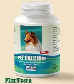Witaminy dla psa Mikita Pet Calcium 100 tabletek