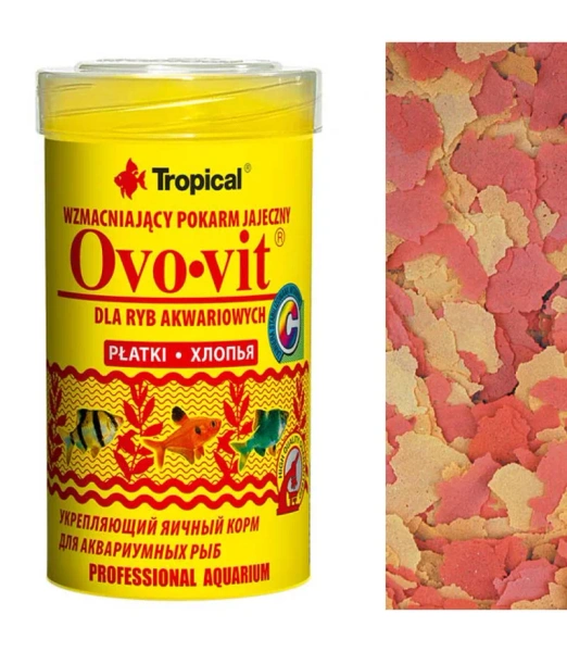 Pokarm dla rybek Tropical Ovo-vit 250ml