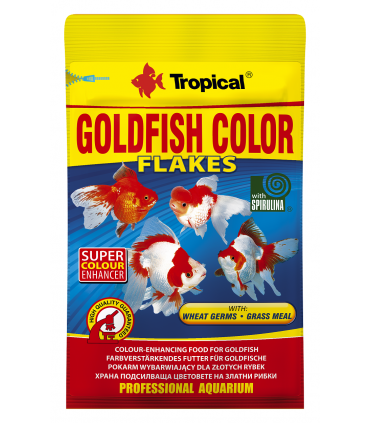 Pokarm dla złotych rybek Tropical Goldfish Color Flakes 12g