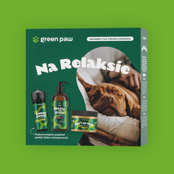 Box prezentowy Green Paw Na Relaksie
