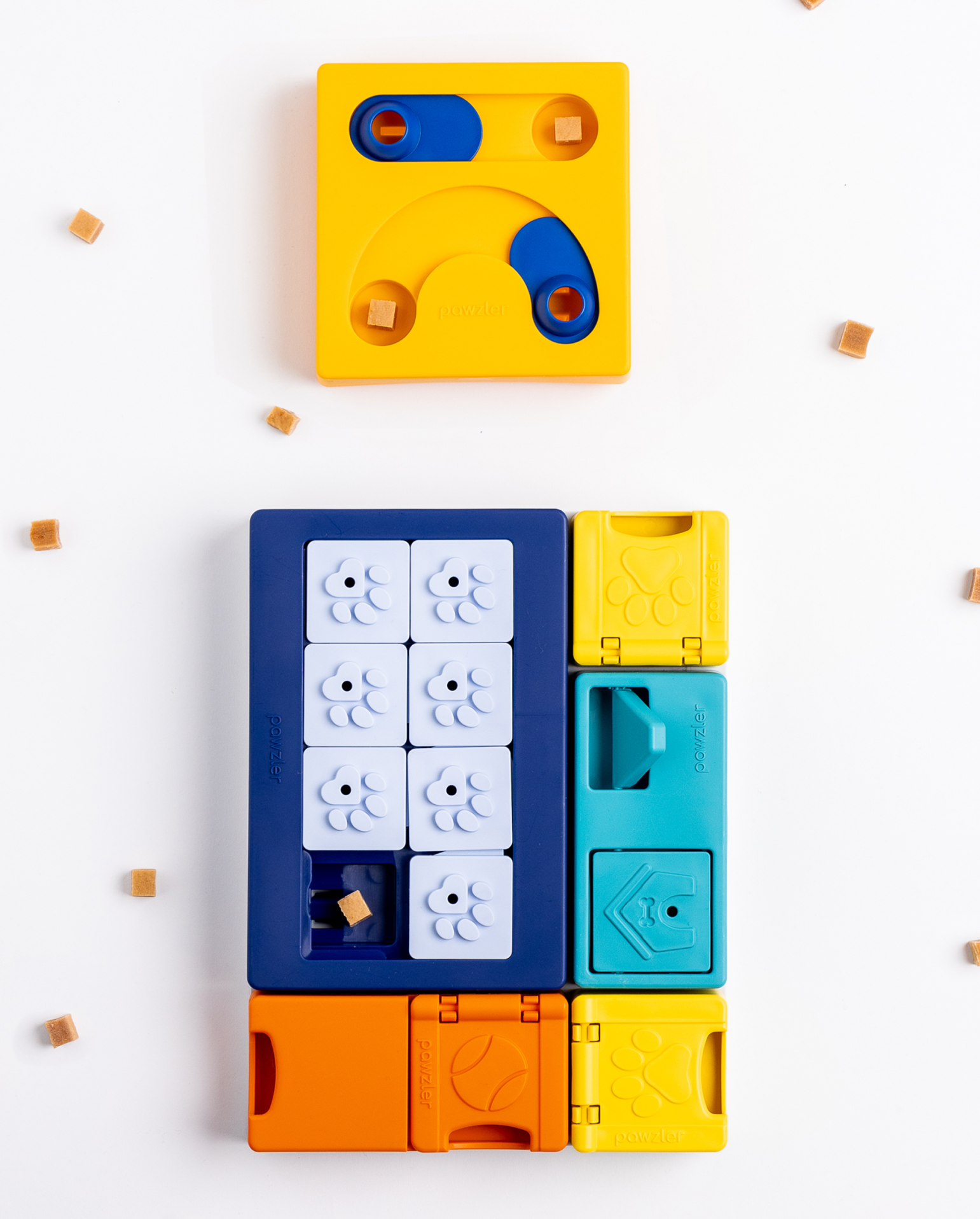 Modułowa Zabawka Edukacyjna dla Psa Pawzler Interactive Dog Puzzle Smarty Set - Image 10