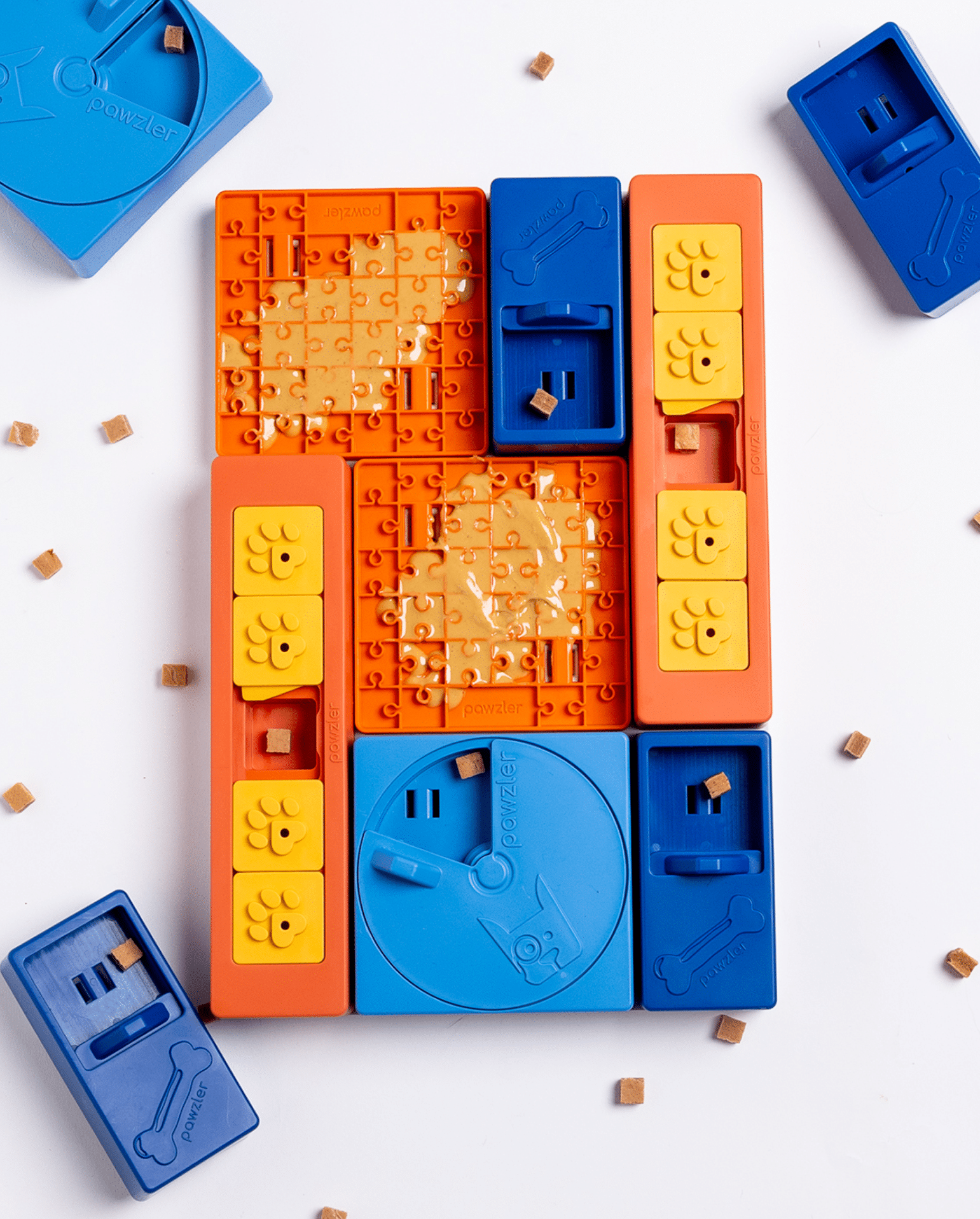 Modułowa Zabawka Edukacyjna dla Psa Pawzler Interactive Dog Puzzle Beginner Set - Image 6