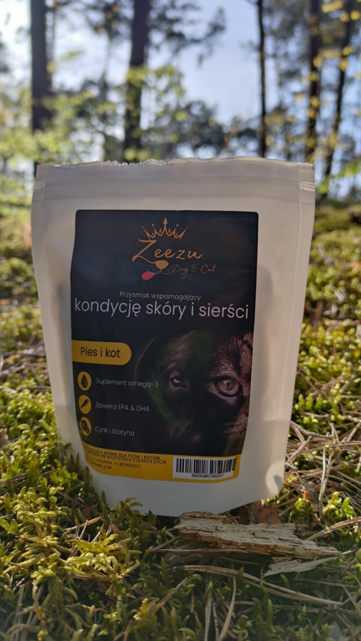 Funkcyjny Przysmak Wspomagający Kondycję Skóry i Sierści (dla psa i kota) Zeezu Dog&Cat - Image 6