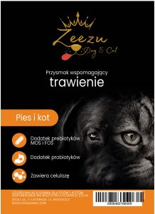 Zeezu dog and Cat przysmak wspomagający trawienie