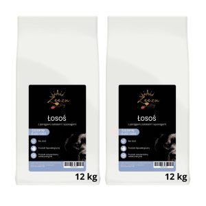 zeezu w opakowaniu łosoś 12kg 2 sztuki