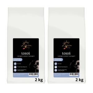 zeezu w opakowaniu łosoś 2kg 2 sztuki