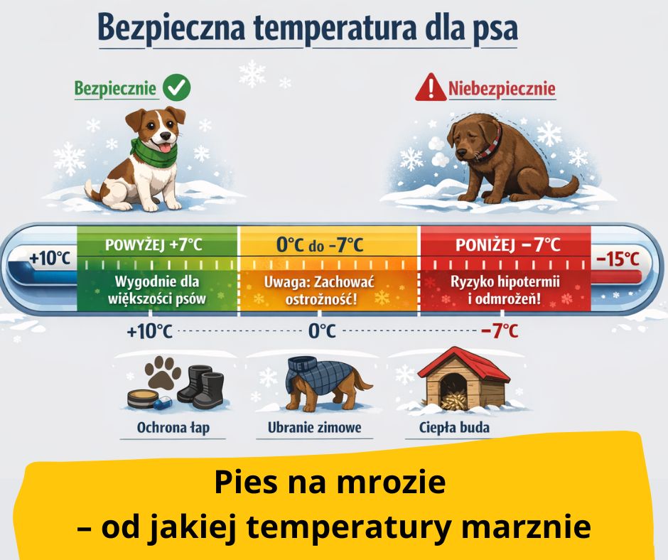 blog fika pies na mrozie od jakiej temperatury marznie